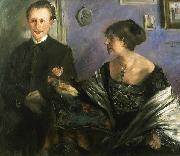 Portrait of the writer Georg Hirschfeld and his wife Ella Lovis Corinth